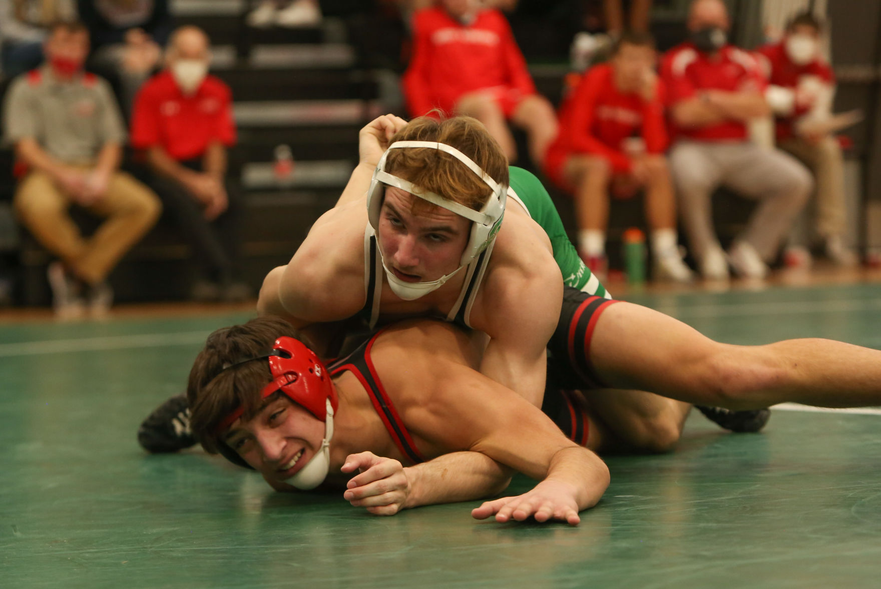 Top of Iowa - Osage boys wrestling - Abben
